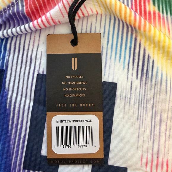 NWT NOBULL Men's Limited Edition Pride Moves All Pride Tee Size XL - Picture 8 of 9